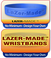 Lazer Made Custom Bracelets