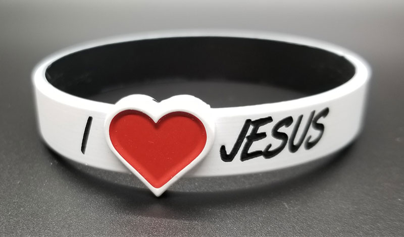 I Love Jesus Wristbands