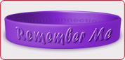 CUSTOM EMBOSSED SILICONE WRISTBANDS