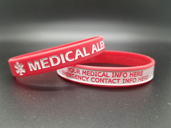 Medical Alert Wristbands