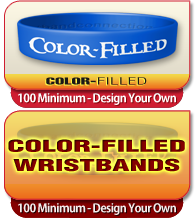 Color Filled Bracelets