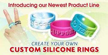 custom silicone rings